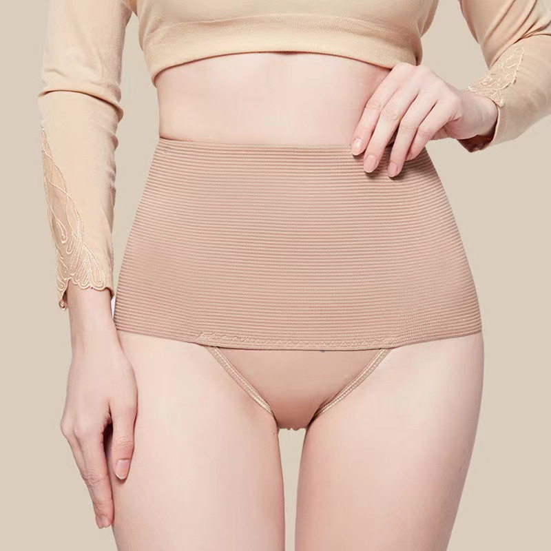 Cross-border Explosions High Waist Abdominal Pants Body-shaping Panties Women's Belly-waist Abdominal Pants Postpartum Body-shaping Pants Not Hanging plus size Women