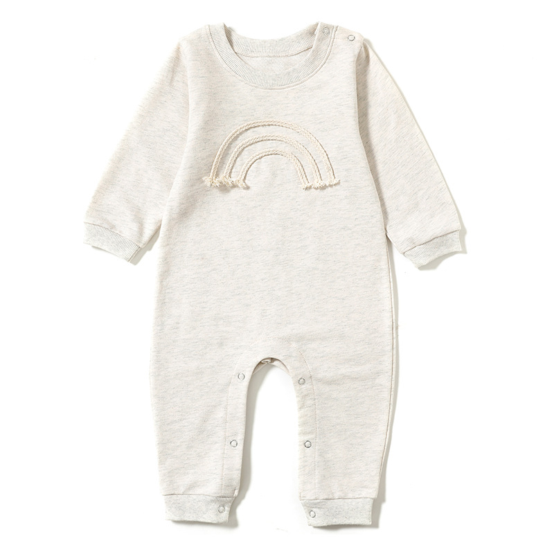 Picture of Cross-border Class A baby conjoined Ha-ha clothes Spring and Autumn baby conjoined clothes Newborns Wrap-up clothes Climbing clothes Infant children's clothing