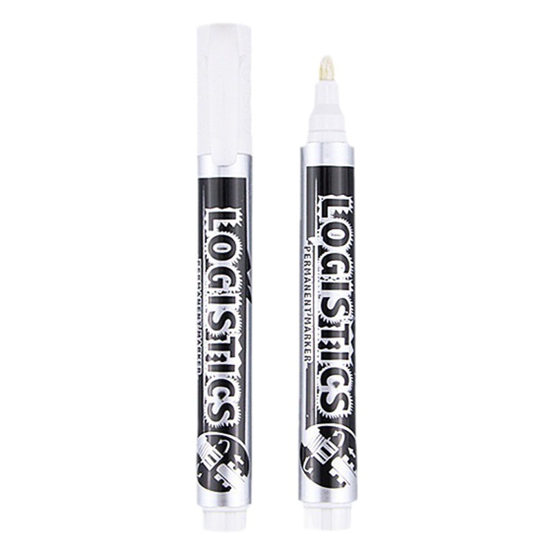 White marker pen waterproof quick-drying non-fading color complementary paint pen ink marker pen painting blackboard pen wholesale
