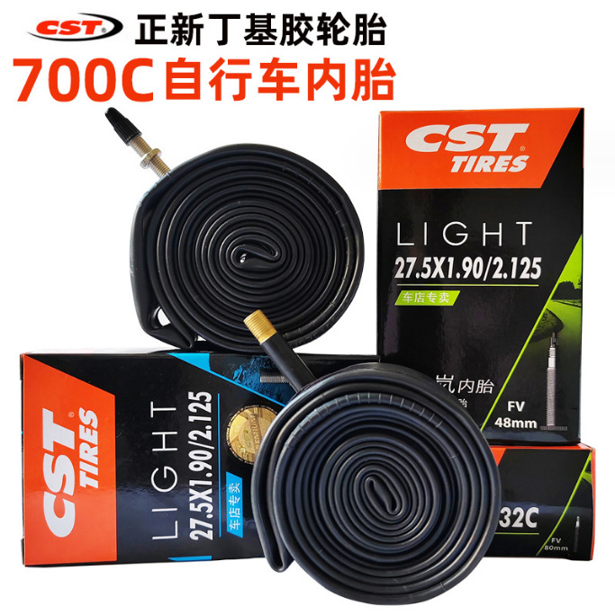 Picture of Zhengxin Cst Lan Inner Tube Mountain Bike Road Bike 26 27.5 29 Inch 700C French Mouth Beautiful Mouth Lightweight Tire