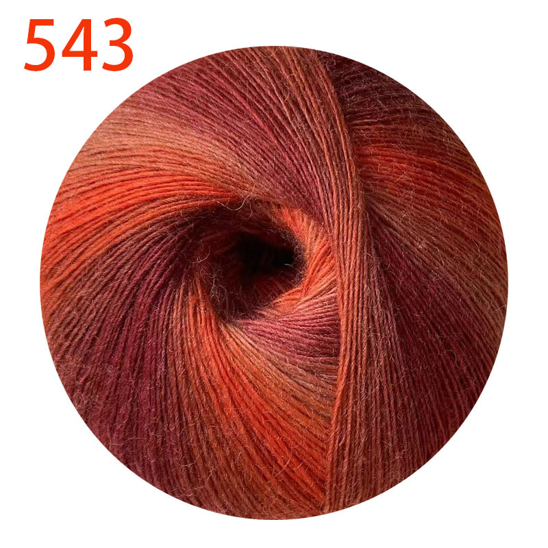 Picture of 1000 m Magic Ball Rainbow Wool Wool Wool Hand-Woven Crochet Shawl Hat Scarf Coat Coarse Baby Wool Ball