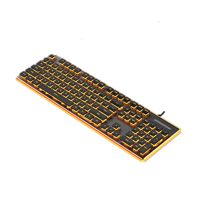 Picture of Wired mechanical touch keyboard waterproof mute ultra-thin gaming e-sports office typing desktop laptop