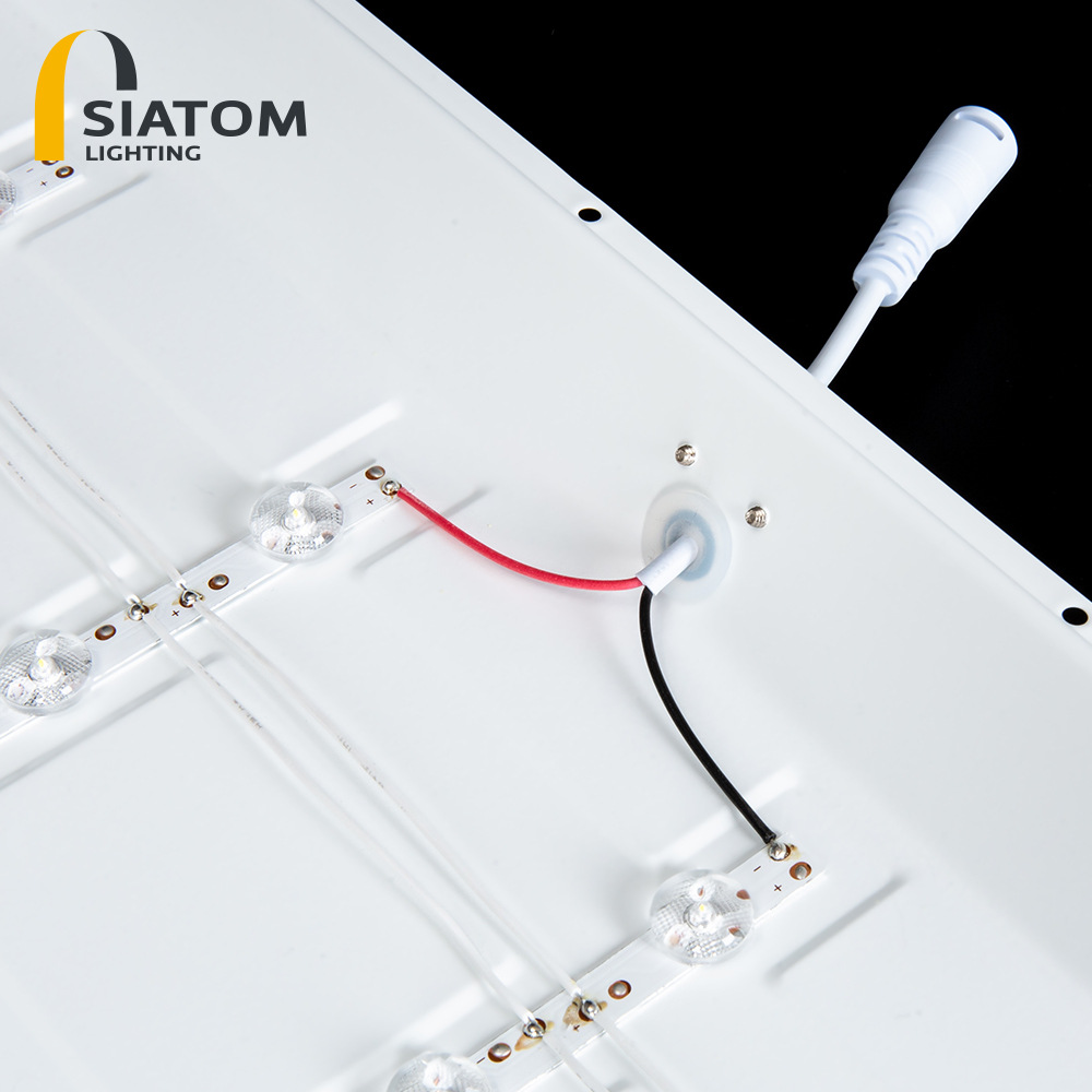 Picture of Foot tile engineering LED panel light 600600 gypsum board integrated ceiling aluminum gusset grille stroboscopic panel light