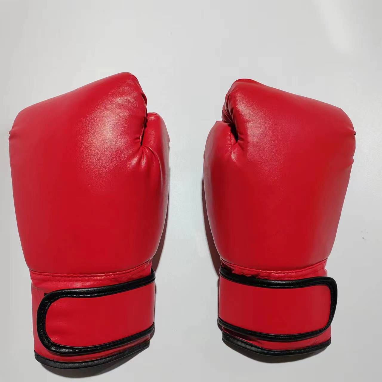 All red All Black ordinary adult solid color music boxing target boxing gloves taekwondo martial arts Muay Thai fighting kids