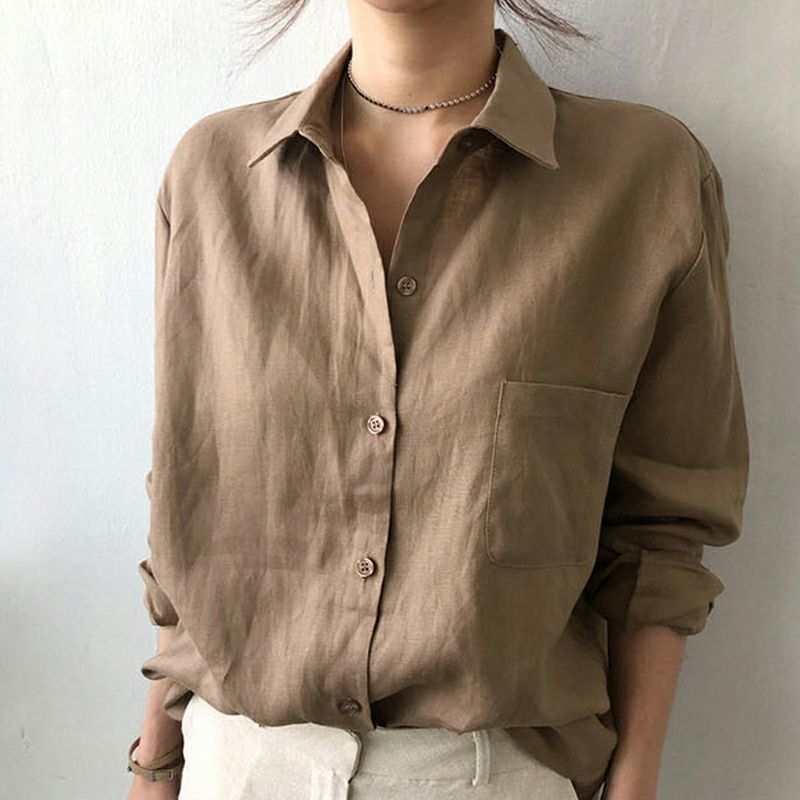 Women's Sunscreen Long-Sleeved Shirt 2020 Spring and Autumn Korean Style New Arrival Hong Kong Style Loose All-Match Top