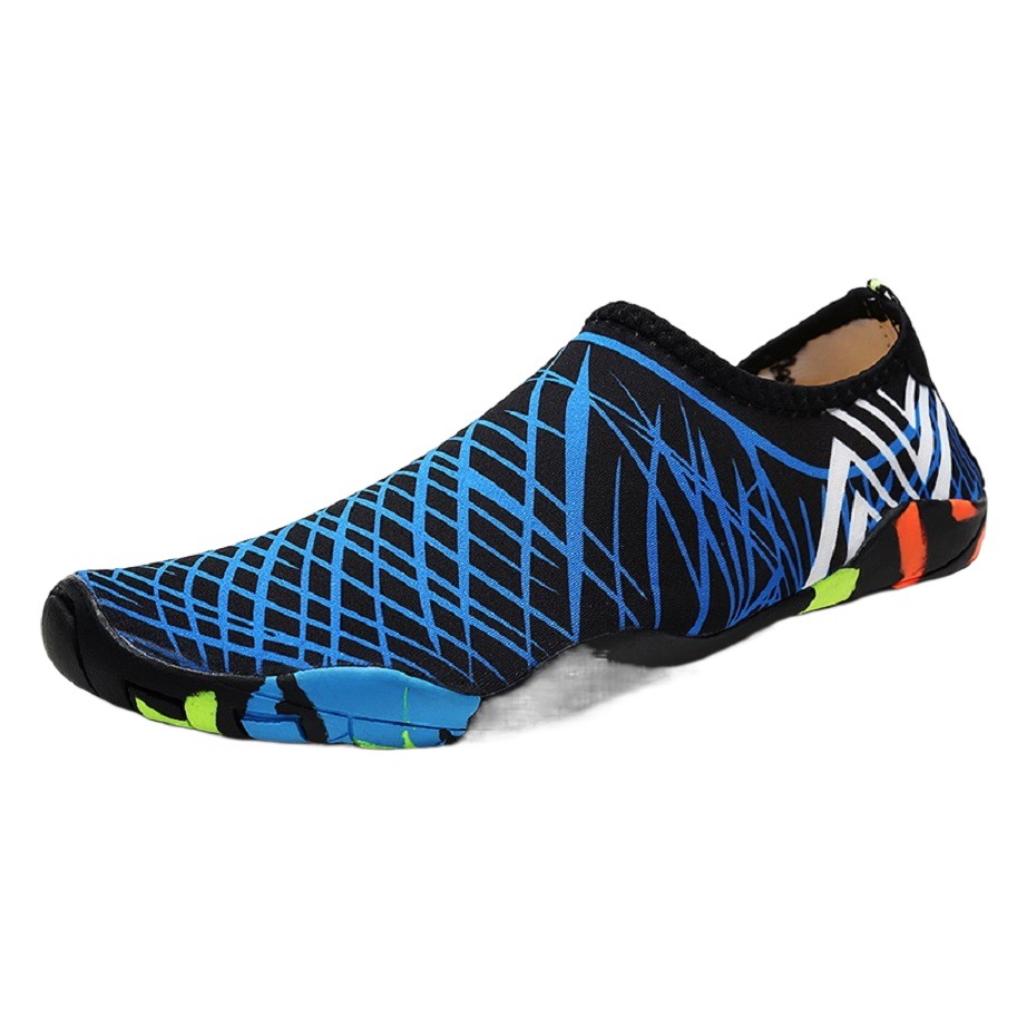 Wholesale Outdoor Breathable Beach Shoes for Couples, Snorkeling and Wading Shoes, Non-Slip Lightweight River Tracing Shoes, Quick-Drying Men's Water Shoes