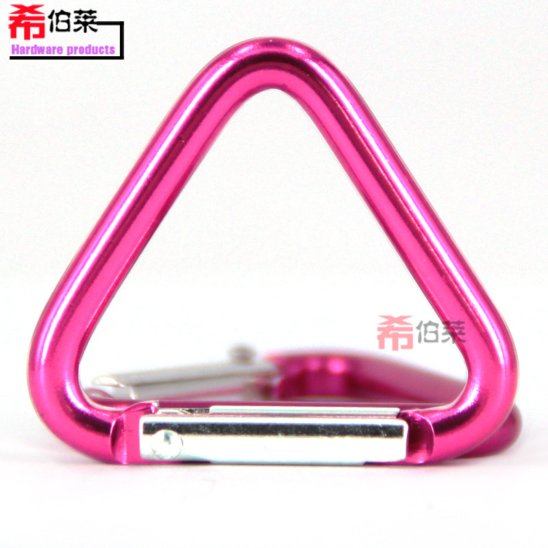 Picture of Hebrew No. 4 triangle aluminum alloy steel wire buckle clothing audio kettle accessories special-shaped buckle