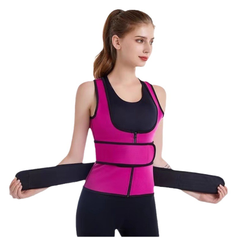 Cross-Border Body Shaping Underwear for Women, Thickened Warm Waist Vest, Waist Protector, Abdominal Belt, Body Shaping Top, Body Shaping Clothing Wholesale