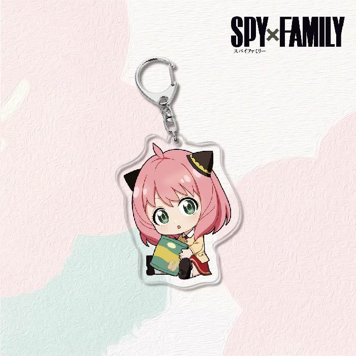 Picture of Animation peripheral acrylic key chain pendant batch SPY play house SPY x Family creative jewelry gift