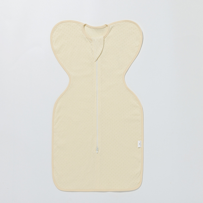 Picture of Newborn Surrender Anti-Scare Sleeping Bag Baby Swaddling Baby Sleeping Artifact Spring and Summer Mesh Jacquard Breathable