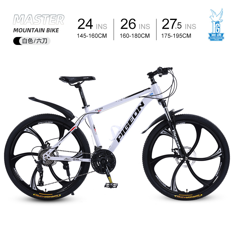 Picture of Flying Pigeon Bike Men's Cross-country Variable Speed Mountain Bike 24 Inch Outdoor Sports Cycling Road Bike