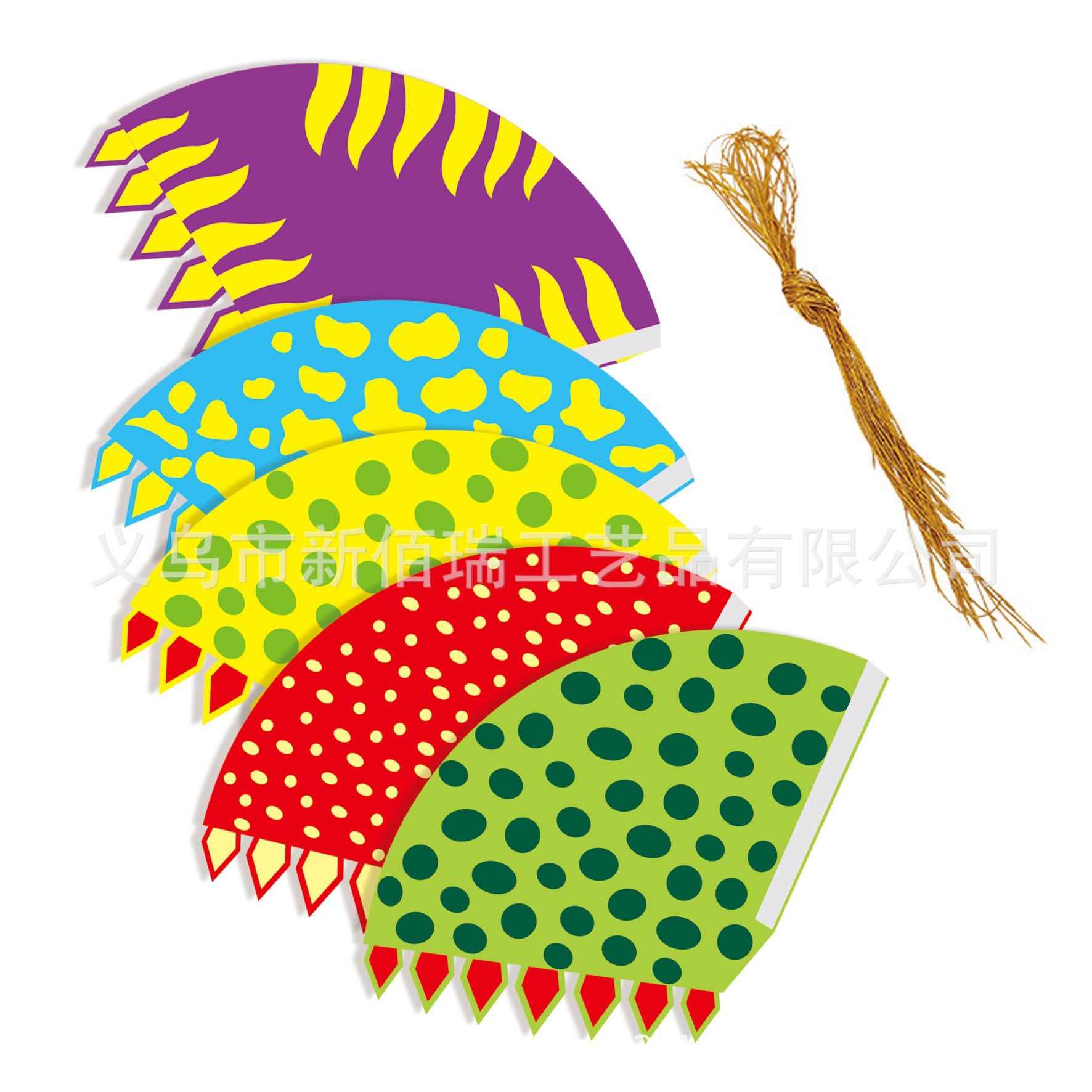 Picture of Party Dress Up Cartoon Birthday Hat Dinosaur Boys Girls Birthday Hat Baby Party Children's Day Birthday Hat