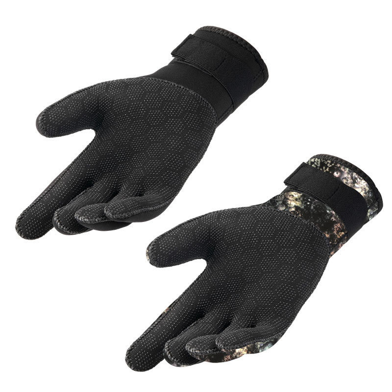Picture of Cross-Border Wholesale 3/5mm Diving Gloves, Anti-Cut, Anti-Stab, Fishing and Catching Fish, Outdoor Warm, Non-Slip, Snorkeling and Surfing Gloves