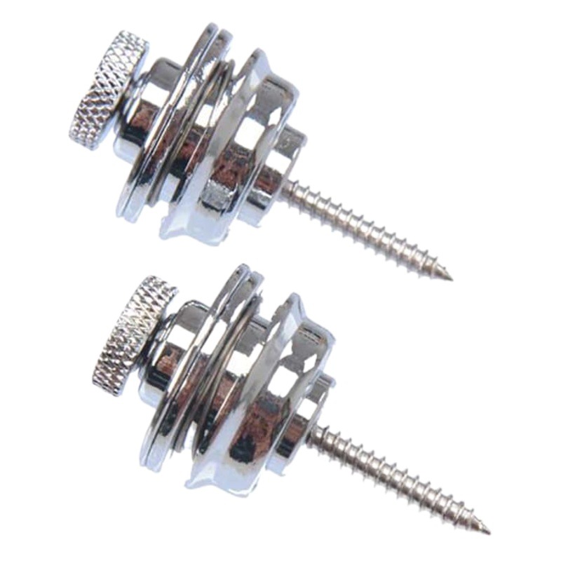 Guitar strap buckle electric guitar non-slip strap nail strap button flat head anti-scratch strap tail nail guitar accessories