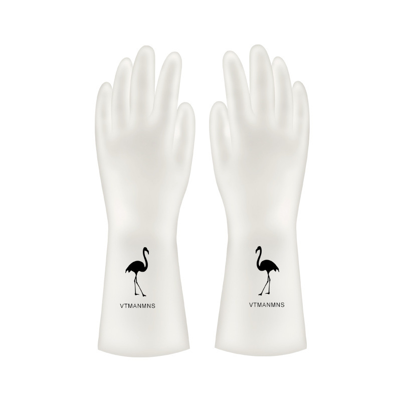 Picture of Latex Housework Gloves for Home Work Waterproof Rubber Kitchen Dishwashing Cleaning Non-Slip Durable Gloves Manufacturer Wholesale