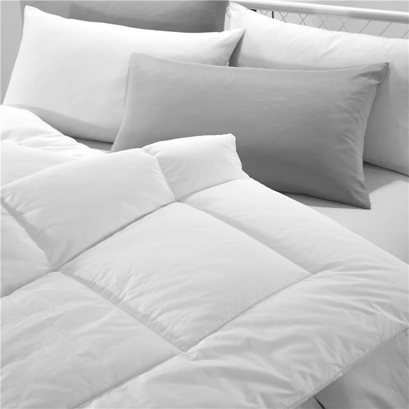 Picture of All Cotton Hotel Bedding Core Bedding Hotel Homestay Thickened Anti-feather Cloth White Feather Velvet Quilt Warm Quilt for Four Seasons