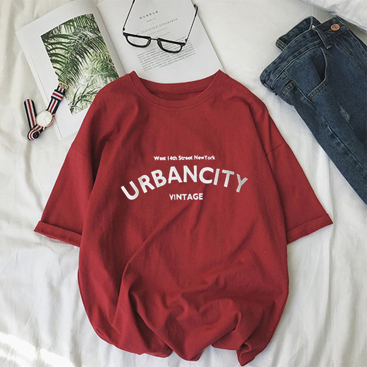 Picture of Bottoming Shirt Women's 2024 Summer Korean Style New Short-Sleeved T-Shirt Women's Loose Student Clothes Women's Tops Wholesale