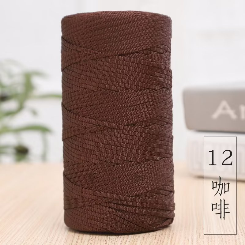 Picture of Spring and Summer peony hand bag crocheted material package ice hemp thread