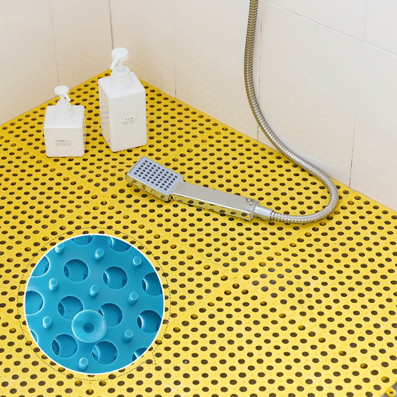 Picture of 30*30 Suction Cup Bathroom Anti-Slip Mat for Shower Room, Bath, Restroom, Toilet Floor Mat, Special for Bathroom Use