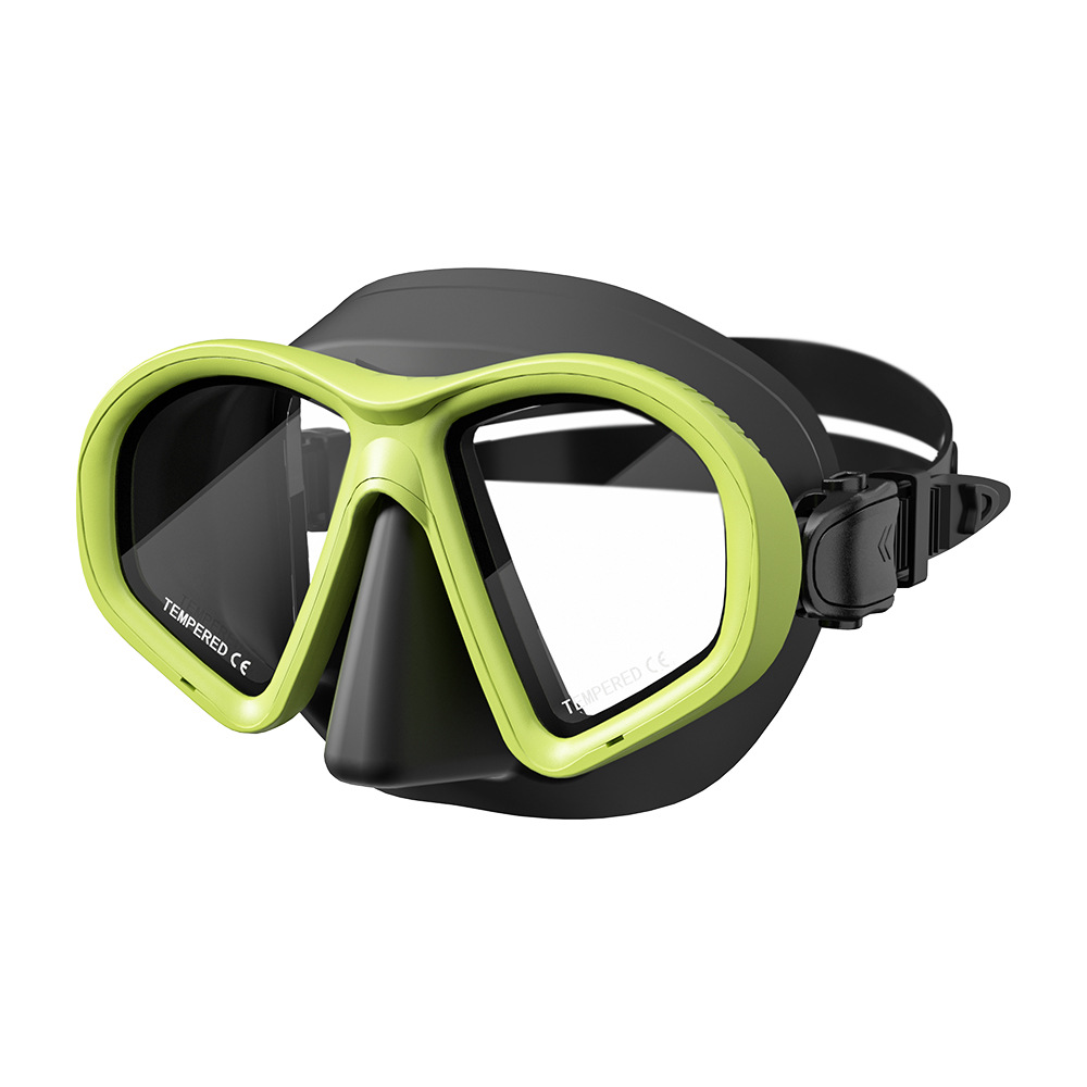 Picture of Free diving glasses myopia lens diving mirror camera bracket silicone snorkeling mirror snorkeling equipment