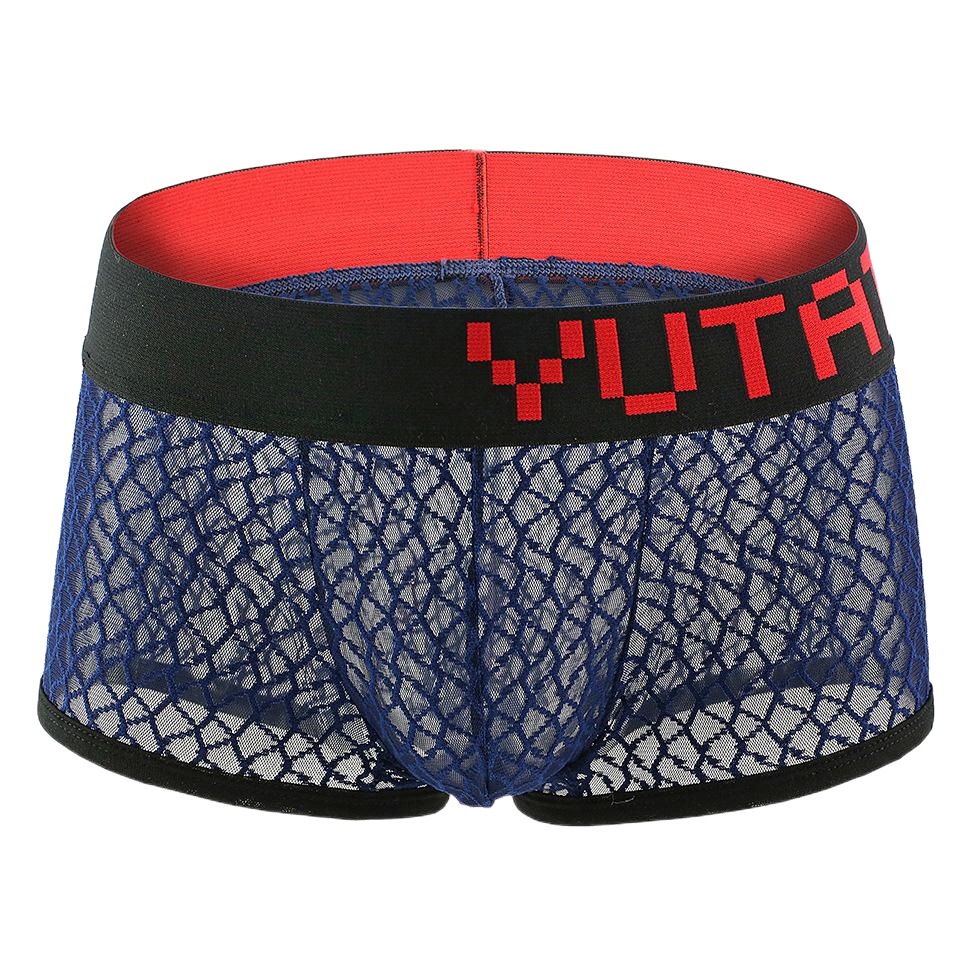 Fish Tower European and American foreign trade export European size men's boxers men's breathable quick-drying shorts men's underwear B169
