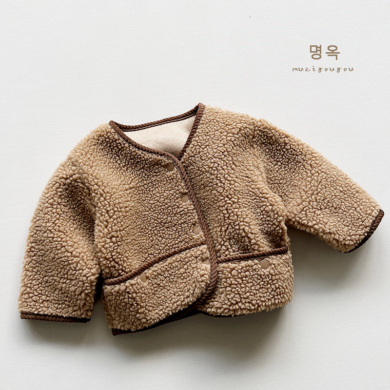 Picture of Children's Fur Coat 2025 Winter Korean Style Plush Coat for Boys and Girls