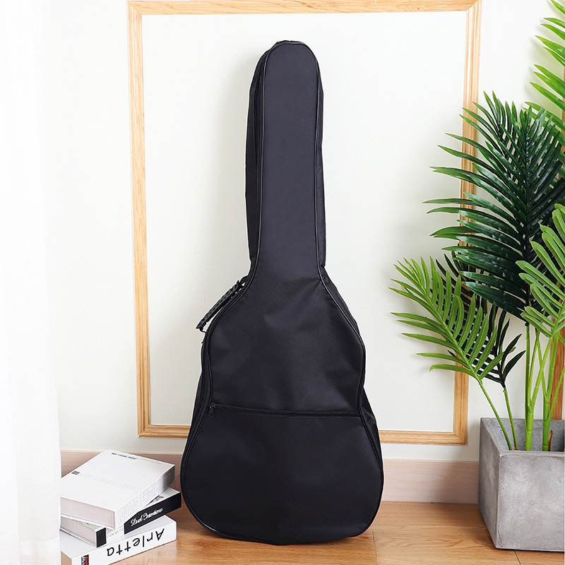 Picture of 41 Inch Guitar Backpack Cotton Waterproof Oxford Cloth Folk Guitar Storage Box Student Thickened Backpack