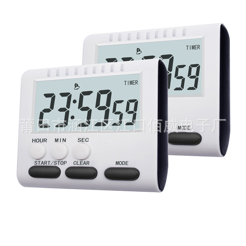 Factory Wholesale Electronic Countdown Multifunctional Alarm Clock Student Time Management Experiment Timer Smart Timer