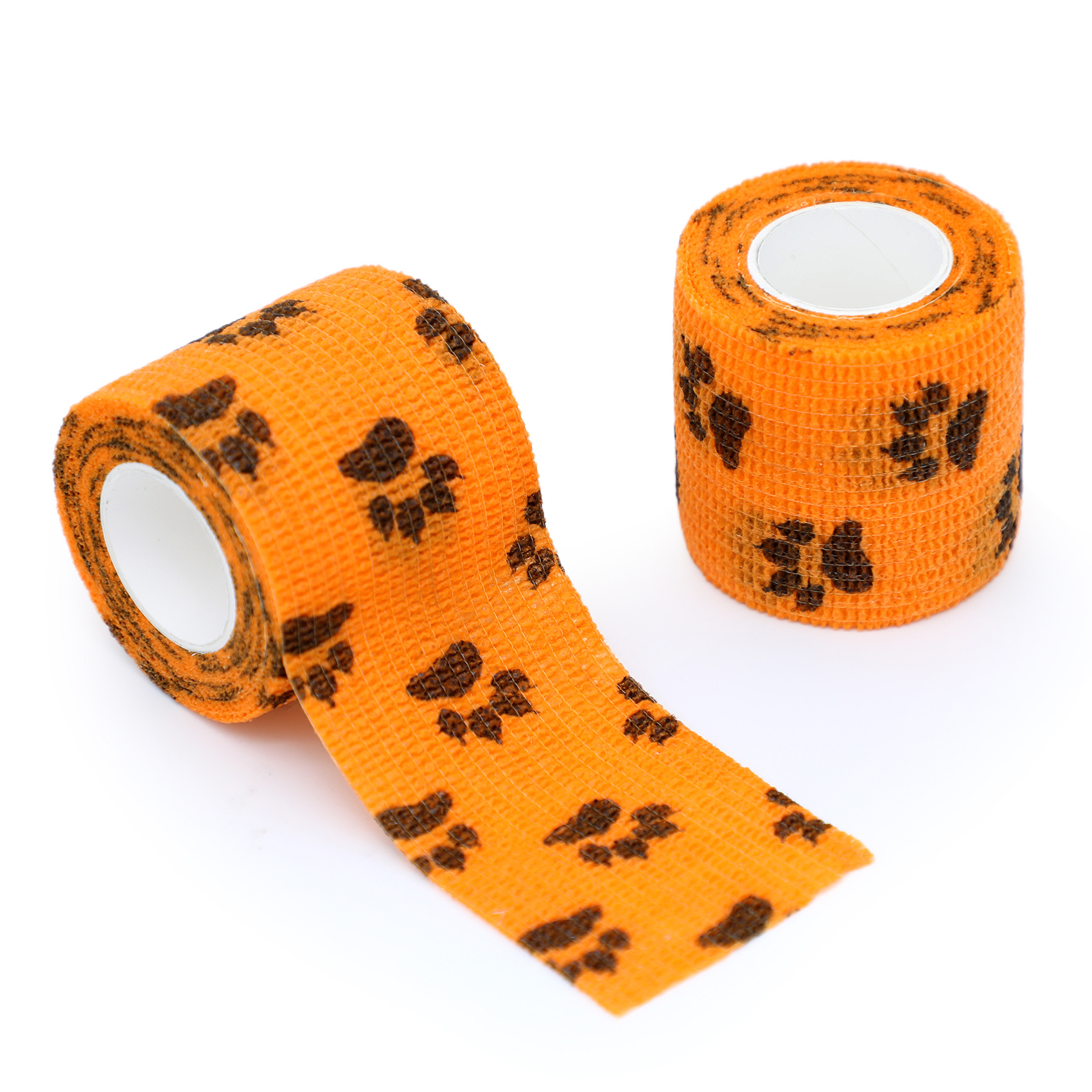 Picture of Factory wholesale non-woven self-adhesive elastic elastic bandage sports protection ankle pet print finger bandage