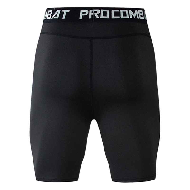 Fitness Pants Quick-drying Pants Sports Shorts Men's Breathable Basketball Training Pants Riding Sports Tight High Elastic Shorts