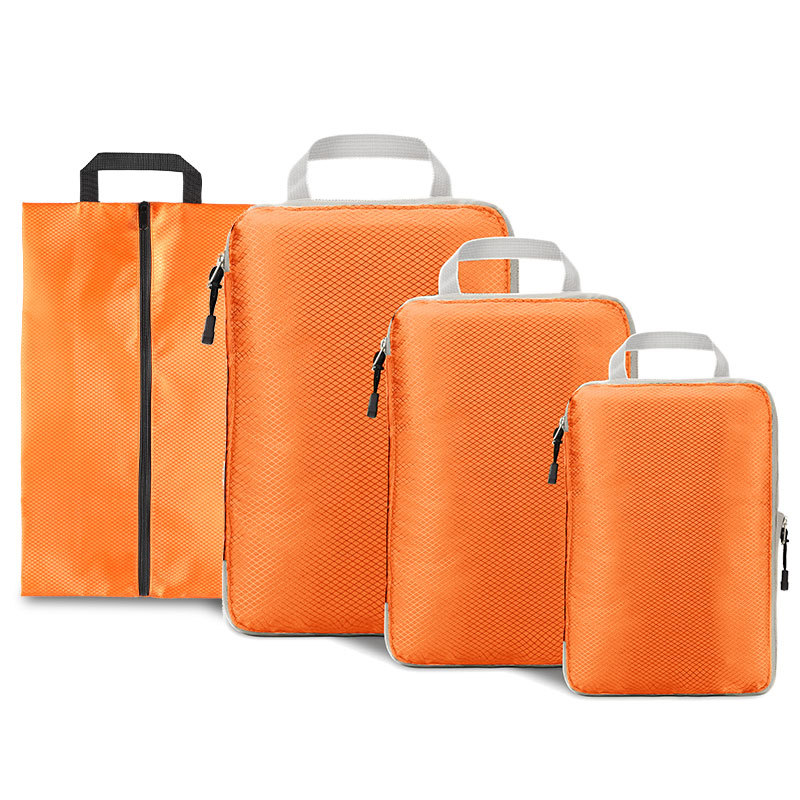 Picture of Travel Compression Storage Bag Four-Piece Set Amazon Popular Clothing Organizer Suitcase Clothing Storage Bag Set