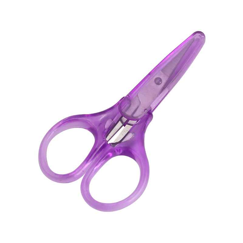 Picture of Stainless Steel Small Scissors Office Scissors Bangs Scissors Handheld Handmade Paper-cut Household Scissors Student Scissors