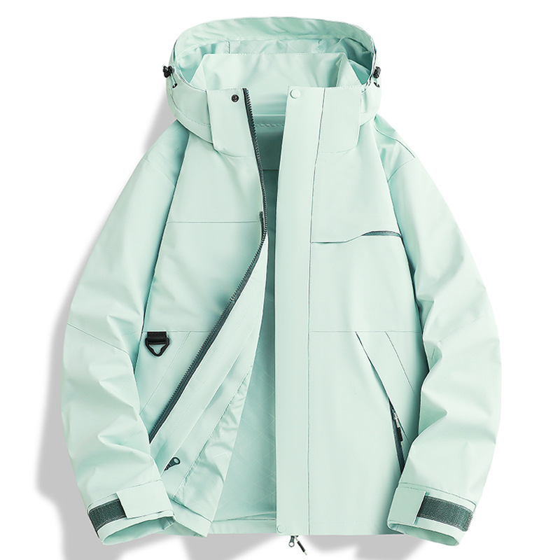 Picture of Woodpecker jacket women's 2025 new autumn and winter outdoor windproof and waterproof three-in-one couple hiking and hiking jacket