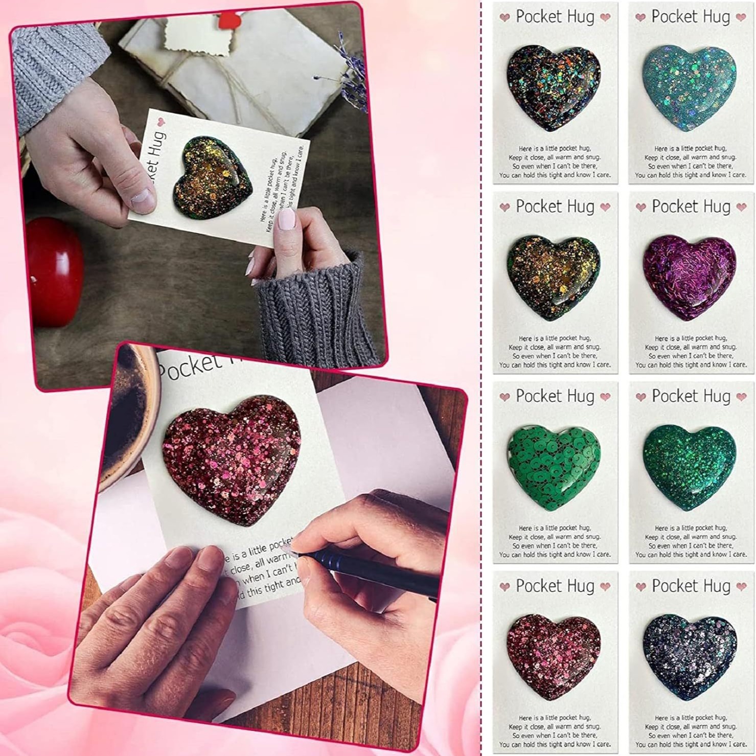 Positive affirmations Mother's Day rainbow love token Christmas gift
