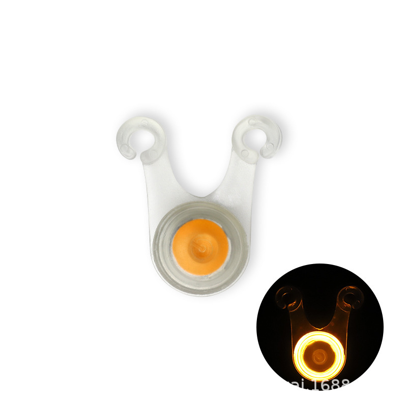 Picture of Outdoor camping equipment LED warning light tent rope light wind rope anti-tripping hanging light frog light safety signal light