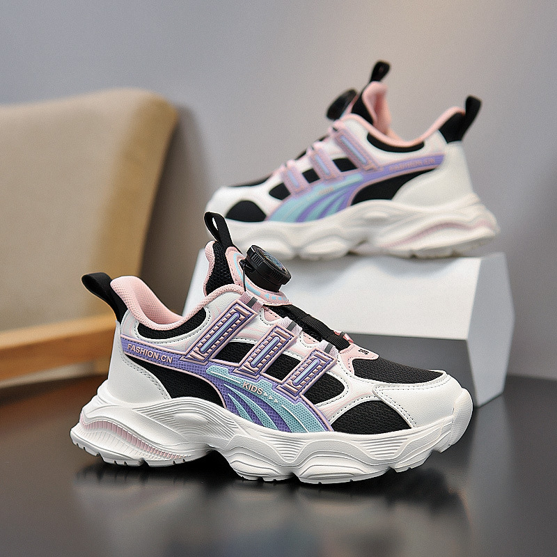 Boys' sneakers 2025 autumn new lightweight walking shoes for primary and secondary school students, casual versatile girls' sneakers
