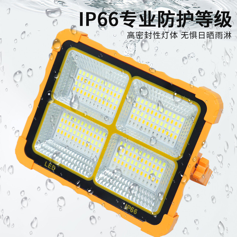Picture of Cross-border solar portable lamp solar emergency lighting portable camping lamp tent solar rechargeable light bulb