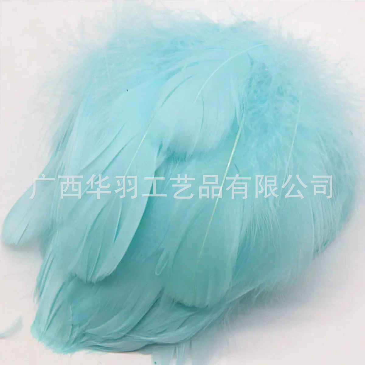 Picture of Colorful feather small floating decoration dream Macaron color birthday gift box filler goose feather wave ball diy dream catching