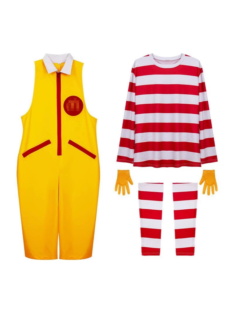 Picture of Christmas Costumes for Kidsren and Adults, Clown Cos Costumes, Welcome Costumes, Clown Character Family Costumes, Stage Performance Costumes