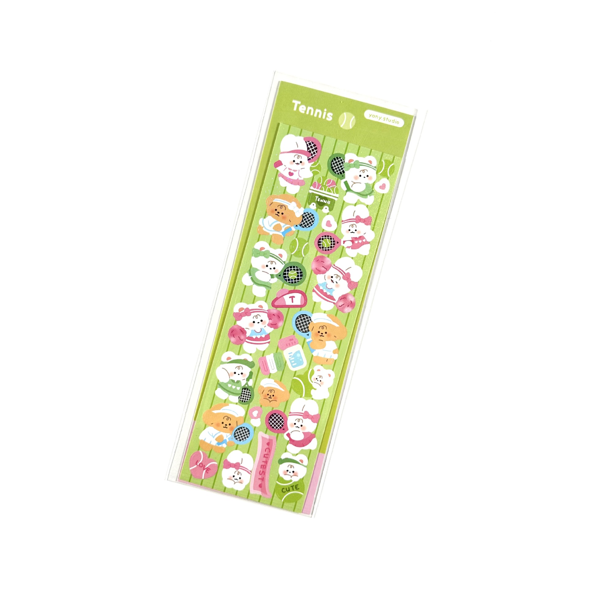 Picture of South Korea explosions cute cartoon animal stickers ins Korean goo card hand account diy laser creative stickers wholesale