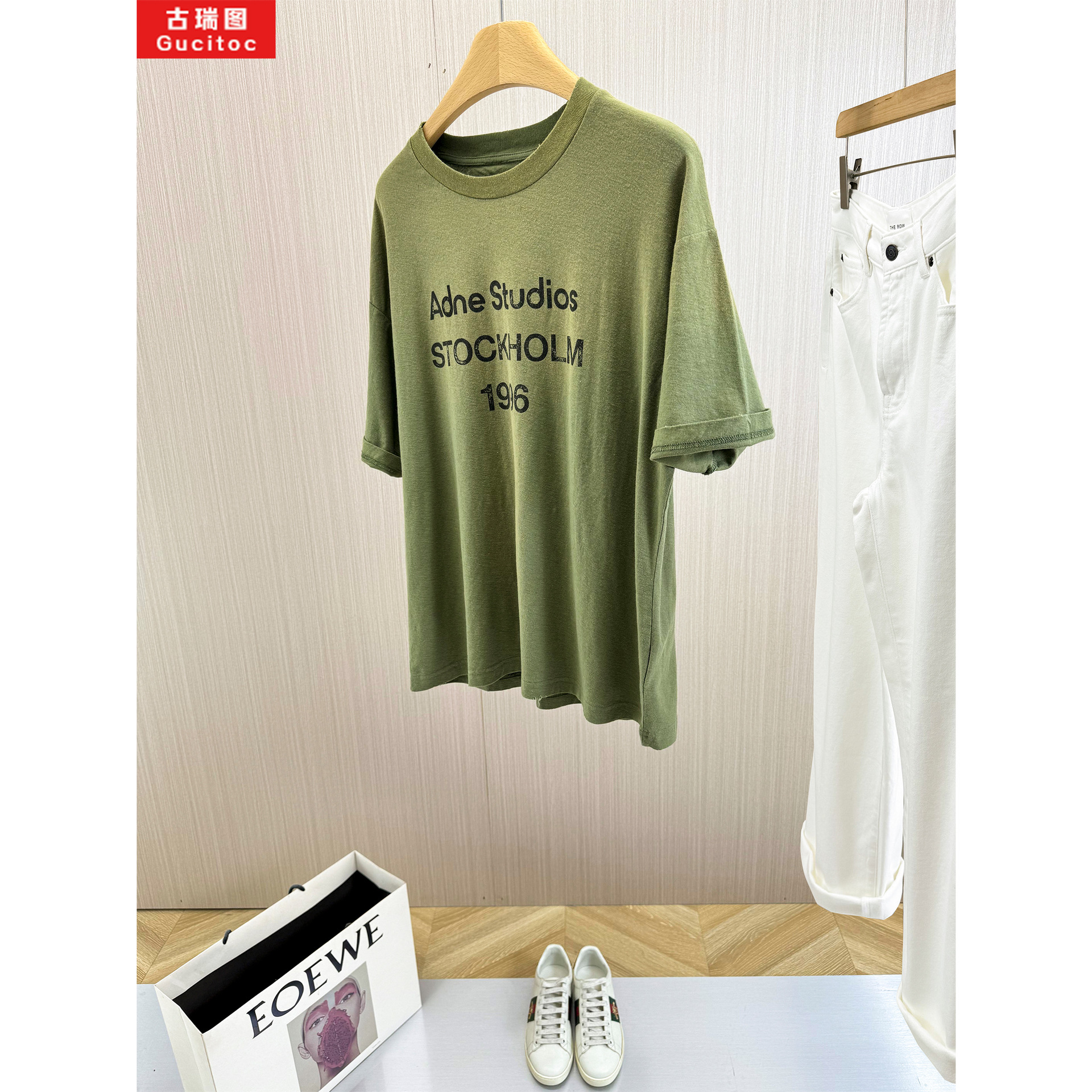 Shenzhen Nanyou Women's Clothing Wholesale Distressed Letter Printed Hole Short-Sleeved T-Shirts for Men and Women Summer New Linen Cotton Tops