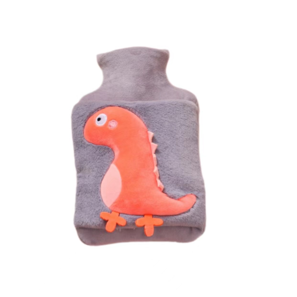 Picture of Cartoon Pvc Hot Water Bottle Filled with Water, Thickeneded Explosion-Proof Ring, Warm Hand Treasure, Removable and Washable Baby Warmer, Wholesale Dinosaur