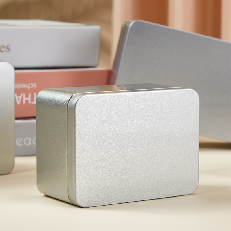 Picture of Thickened Iron Box Storage Box Packaging Box Degradable Advanced Frosted Gift Box Recyclable Paper Towel Box
