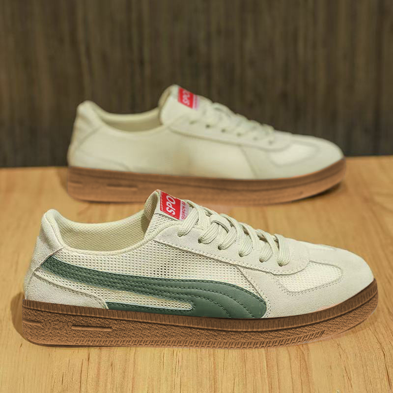 German training shoes men's 2025 spring new all-match board shoes fashion simple low-top board shoes sports trend shoes men