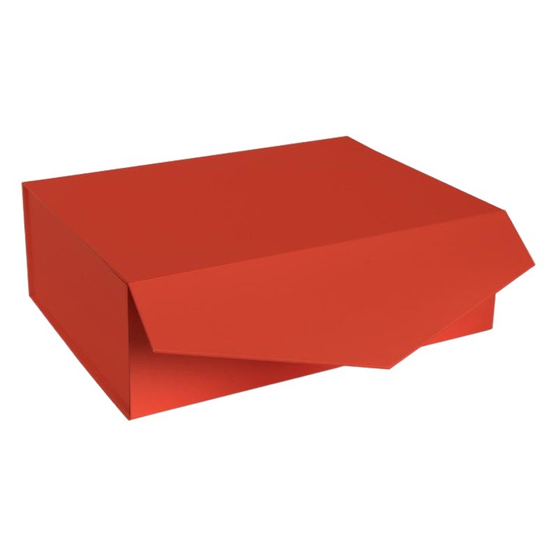 Folding Gift Box Holiday Celebration Valentine's Day Gift Box Paper Box One-Piece Folding Box Packaging Box Gift Box Color Box