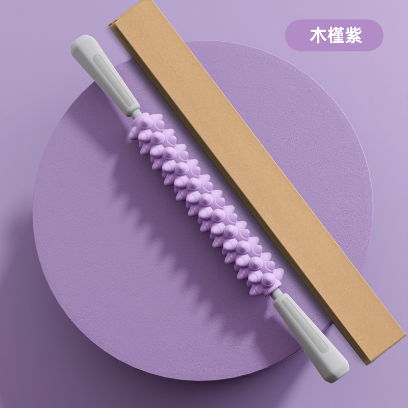 Picture of Yoga Massage Stick Mace Massage Roller Non-thin Calf Muscle Relaxation Artifact Roller Rolling Thigh Langya Stick