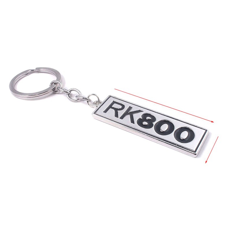 Game Peripherals Detroit Transformation Rk800 English Letter Dog Tag Keychain Metal Pendant
