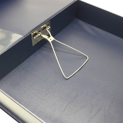 Picture of Nanguo Willy A813 File Box with Iron Clip File Box A4 File Box 6cm File Box Thickened Storage Box