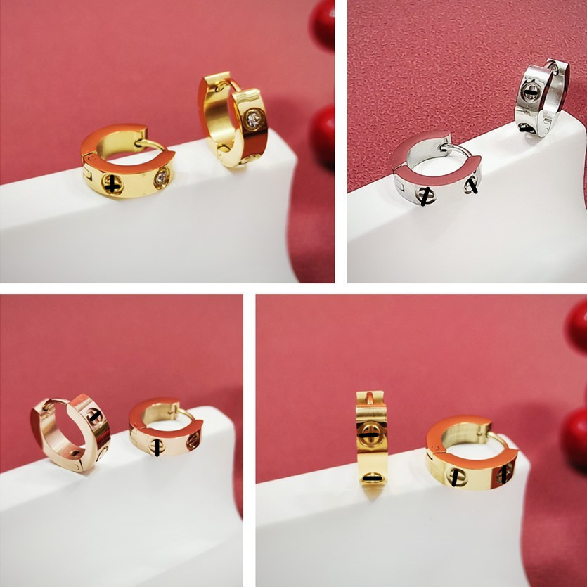 Simple Women's High-end Temperament Cold Style New Fashionable Earrings Earrings Earrings Ear Buckle Amazon Hot Selling Hot Products
