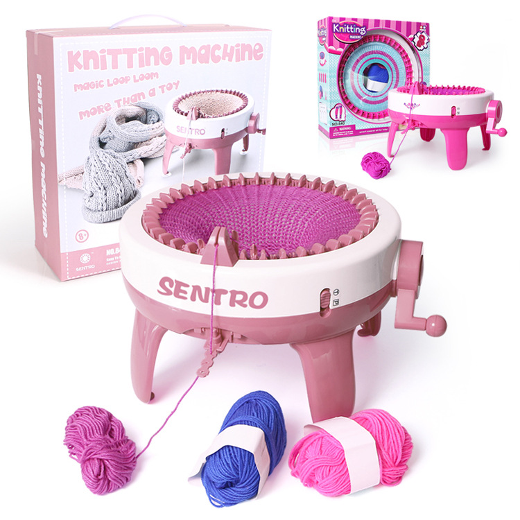 Picture of Play House DIY large hand knitting wool machine 40 needle star cylinder wool knitting machine wool knitting machine